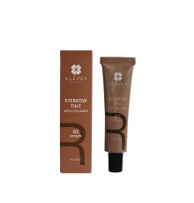 Краска для бровей с коллагеном 02 Brown Klever Beauty