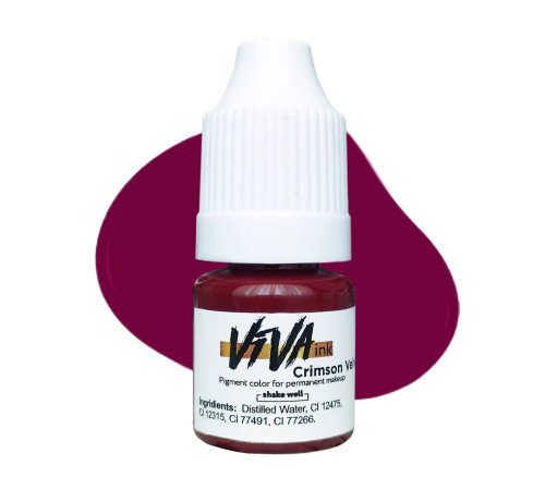 Пігмент Viva ink Lips №14 Crimson Velvet