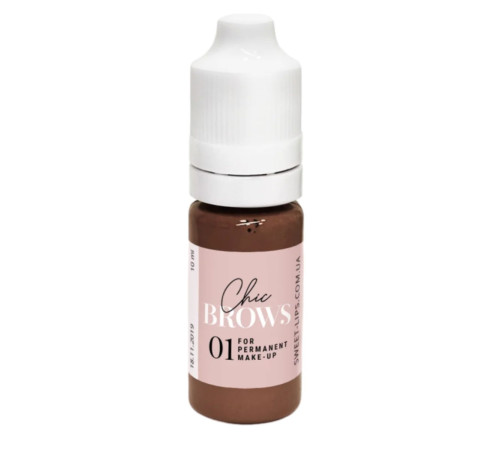 Пігмент для перманентного макіяжу Chic Brows №1