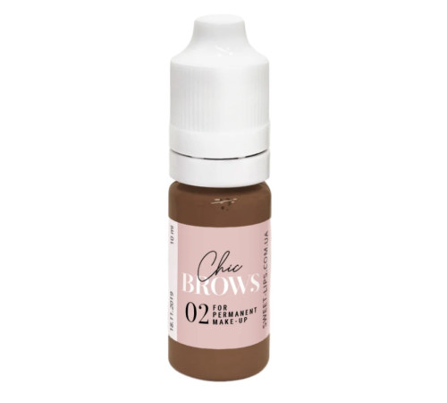 Пігмент для перманентного макіяжу Chic Brows №2