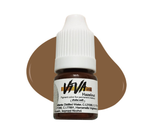 Пігмент Viva ink Eyebrows №5 Hazelnut