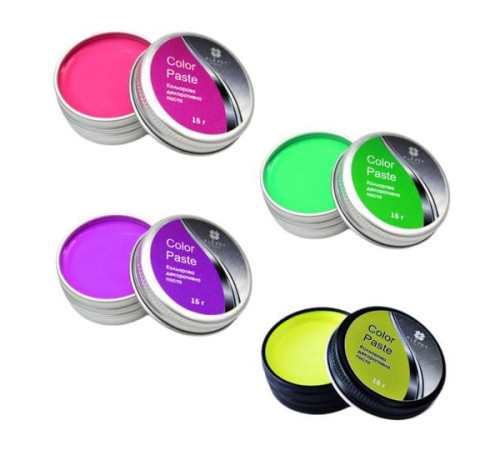 Декоративна кольорова паста Color Paste Klever beauty