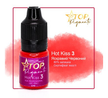 Пигмент для татуажа TOPpigments Hot Kiss №3 Яркий красный