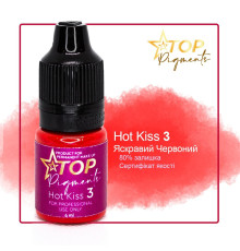 Пігмент для татуажу TOPpigments Hot Kiss №3 Яскравий червоний