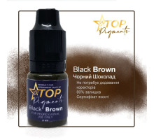 Пигмент для татуажа TOPpigments Black Brown